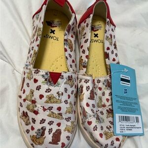 Tom’s Pound Puppy Slip-On Shoes